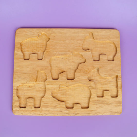Farm Animals Mini - Puslespillbrett (tillegg)